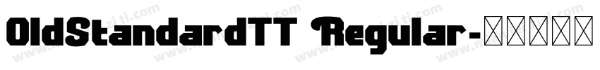 OldStandardTT Regular字体转换
